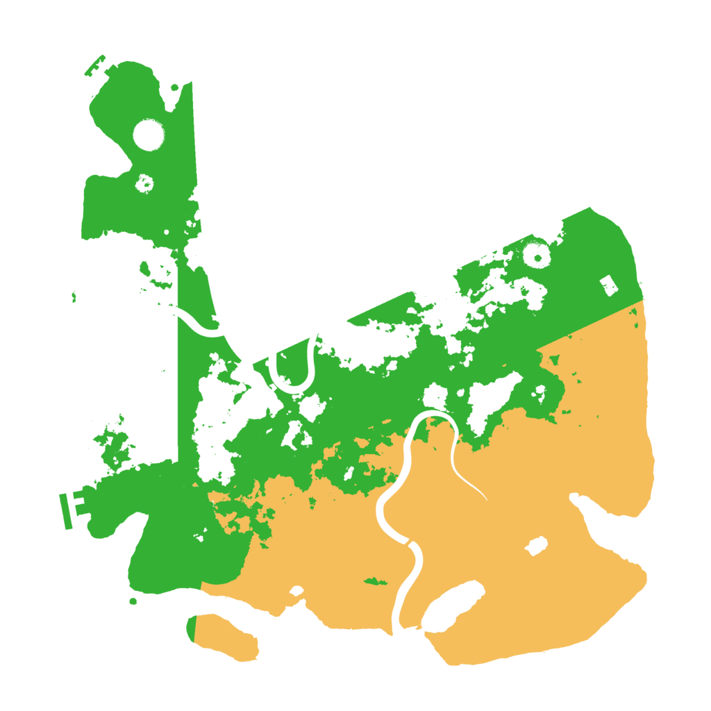 Biome Rust Map: Procedural Map, Size: 4000, Seed: 1017257361