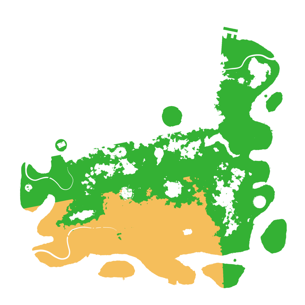 Biome Rust Map: Procedural Map, Size: 4250, Seed: 429820322