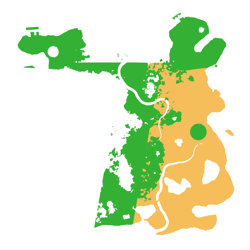 Biome Rust Map: Procedural Map, Size: 4000, Seed: 2304440