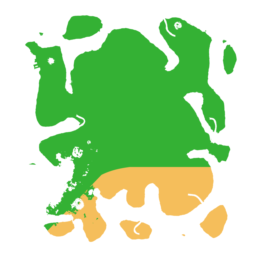 Biome Rust Map: Procedural Map, Size: 3600, Seed: 25062021