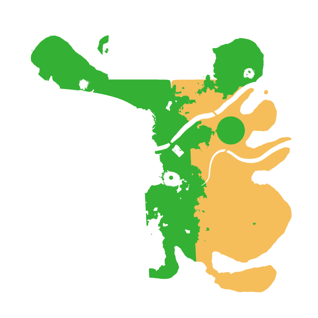 Biome Rust Map: Procedural Map, Size: 3000, Seed: 567894231