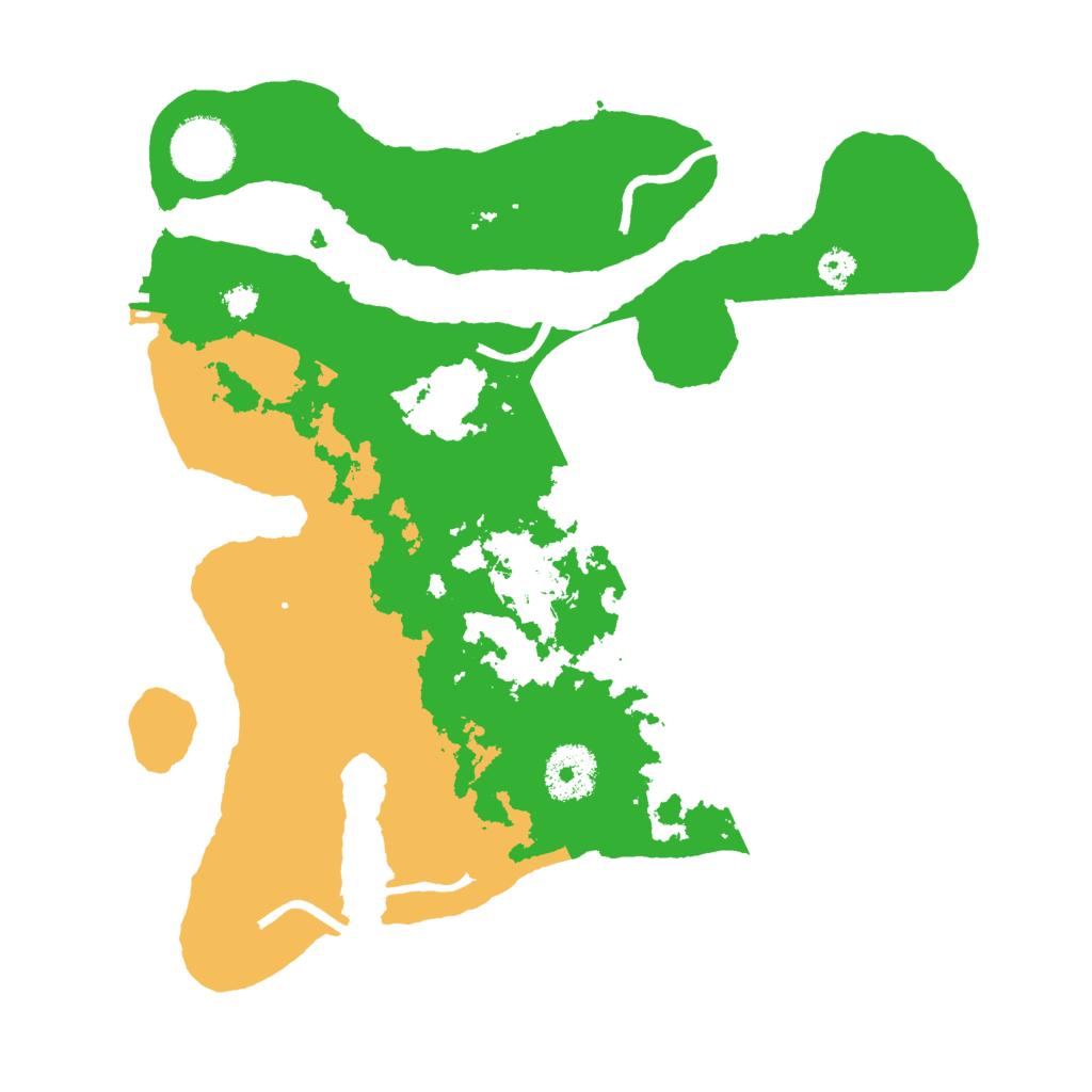 Biome Rust Map: Procedural Map, Size: 3000, Seed: 2137290534