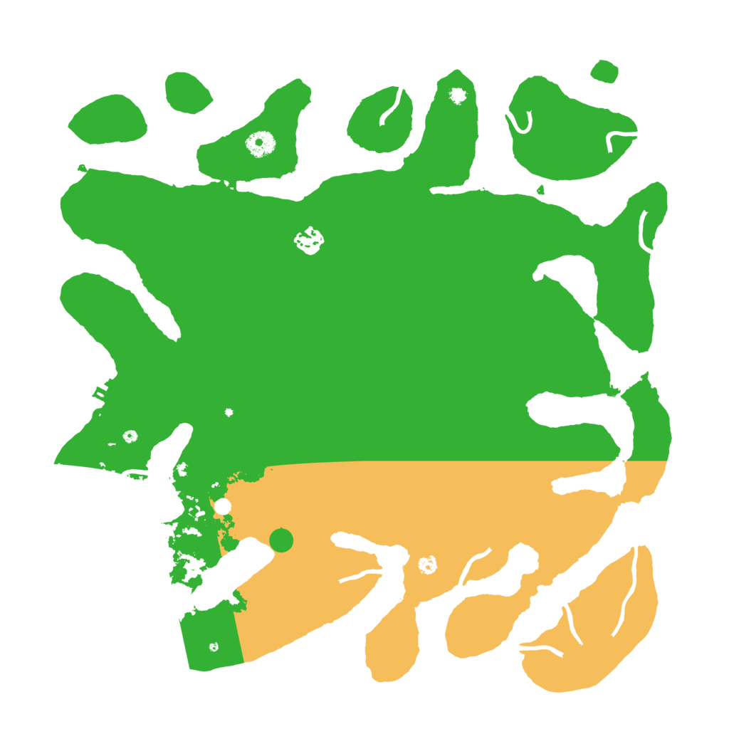 Biome Rust Map: Procedural Map, Size: 4000, Seed: 168922