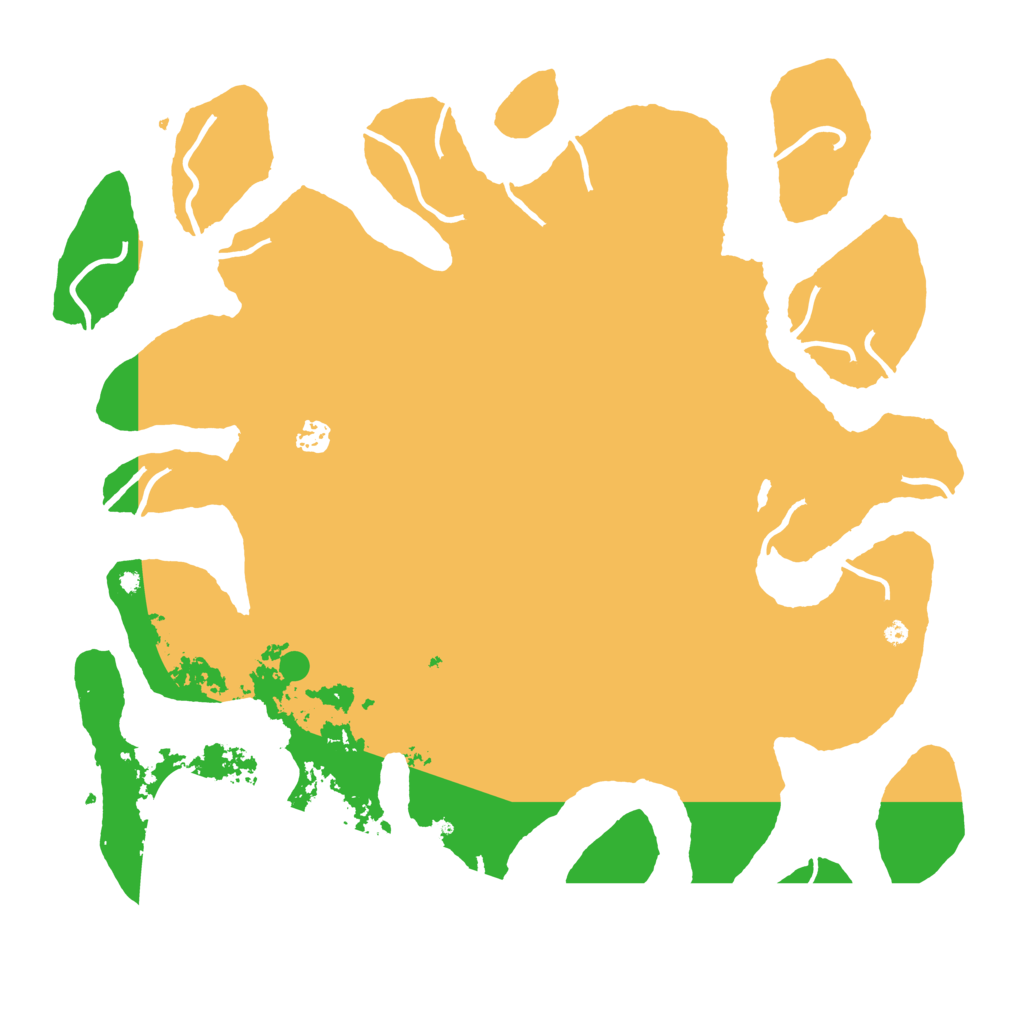 Biome Rust Map: Procedural Map, Size: 4500, Seed: 33613