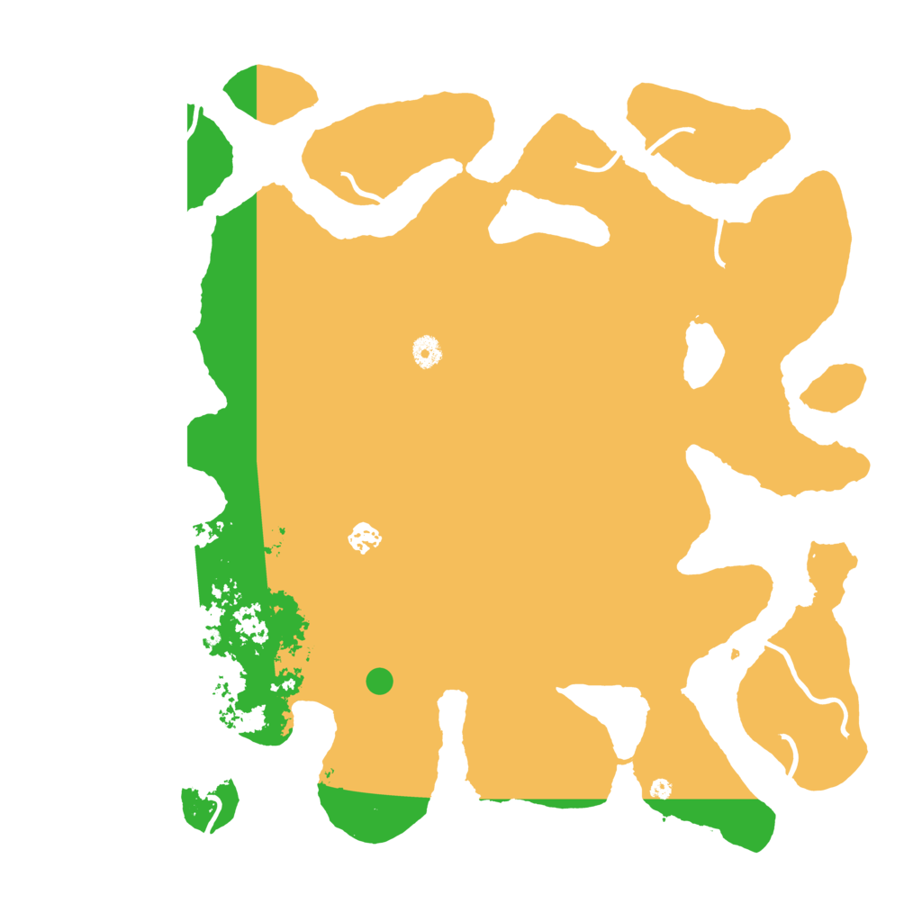 Biome Rust Map: Procedural Map, Size: 4500, Seed: 455503