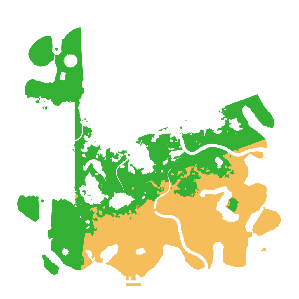 Biome Rust Map: Procedural Map, Size: 4000, Seed: 36457234