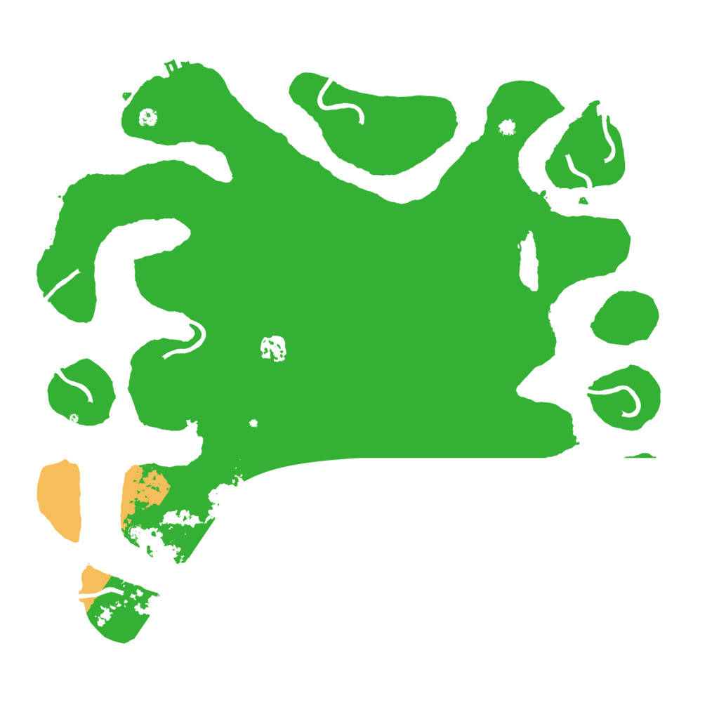 Biome Rust Map: Procedural Map, Size: 4000, Seed: 370773