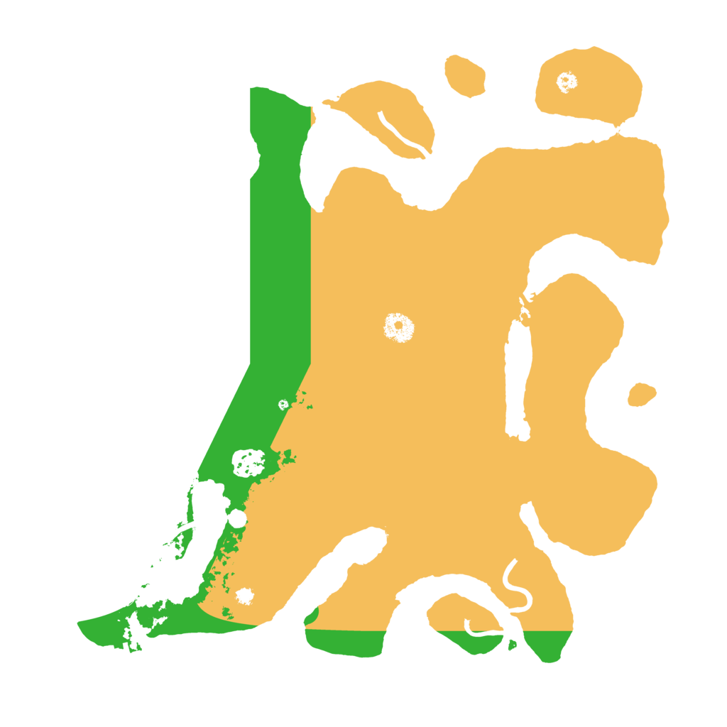 Biome Rust Map: Procedural Map, Size: 3650, Seed: 457159179