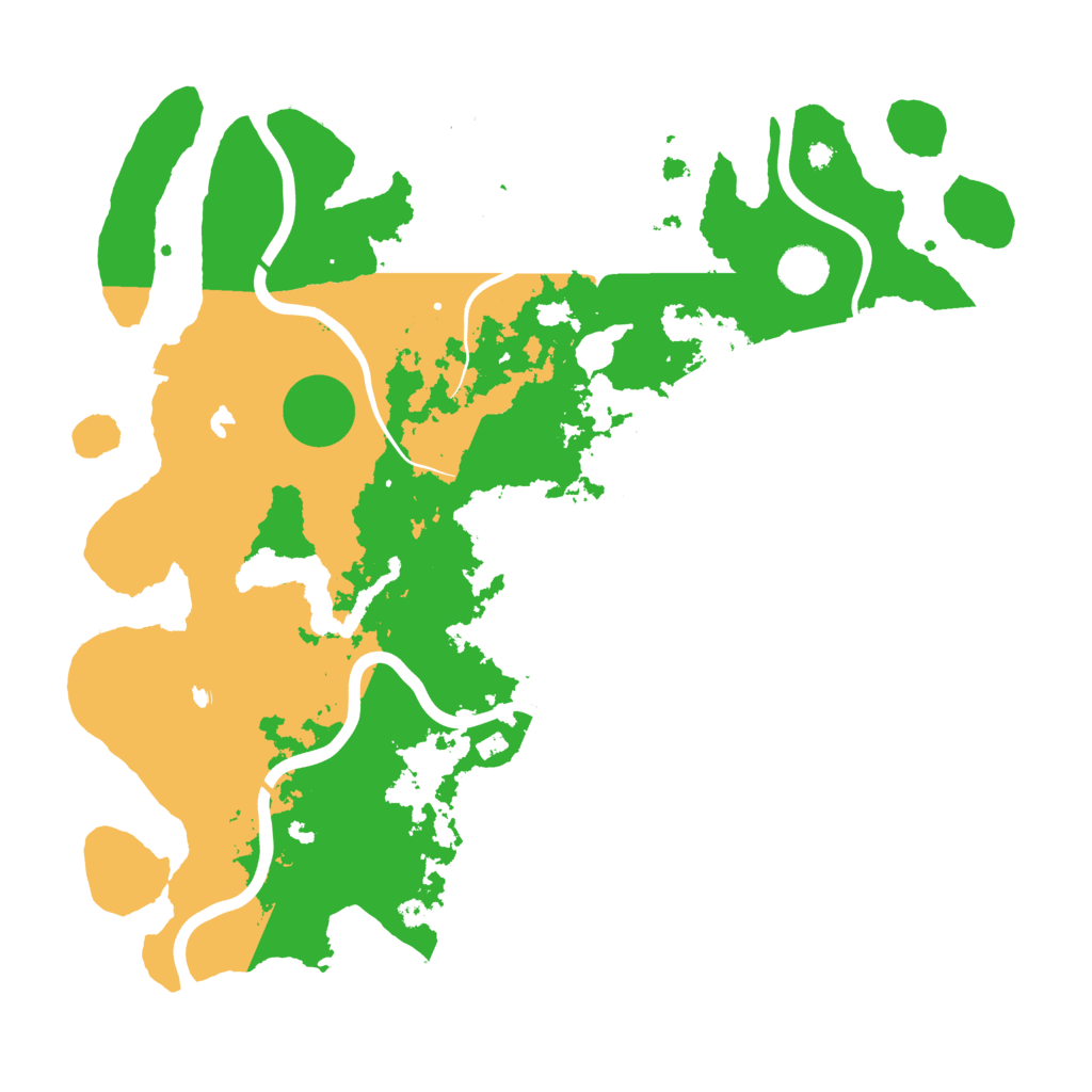Biome Rust Map: Procedural Map, Size: 4000, Seed: 279722