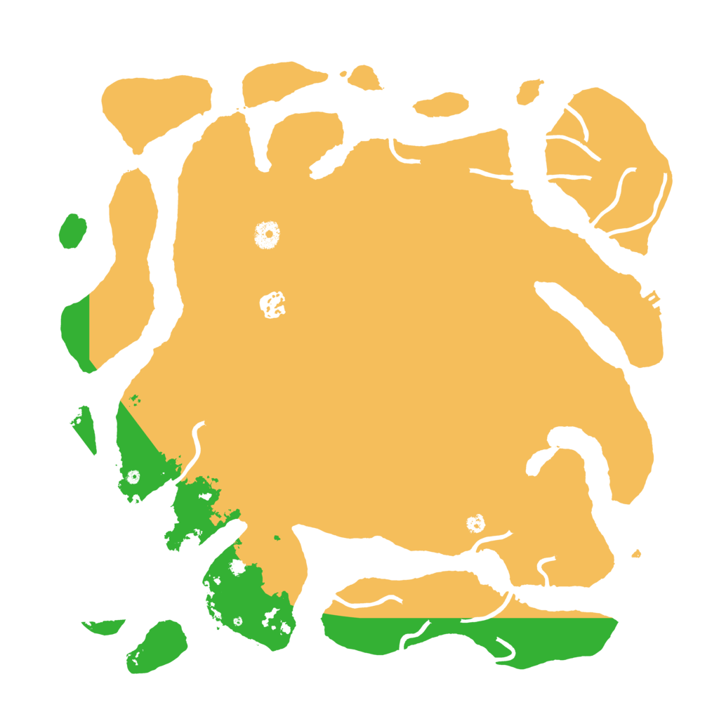 Biome Rust Map: Procedural Map, Size: 4000, Seed: 942430