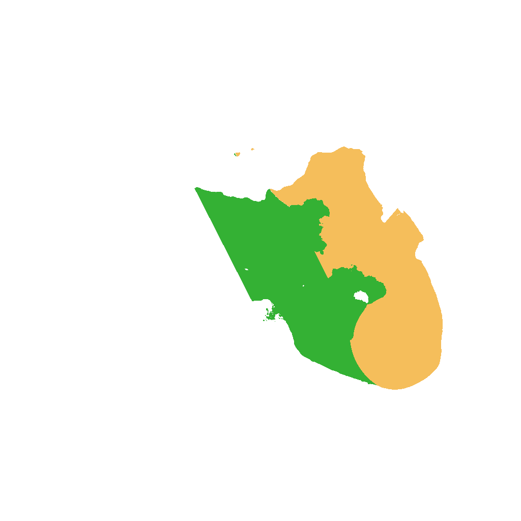 Biome Rust Map: Procedural Map, Size: 1500, Seed: 518731218
