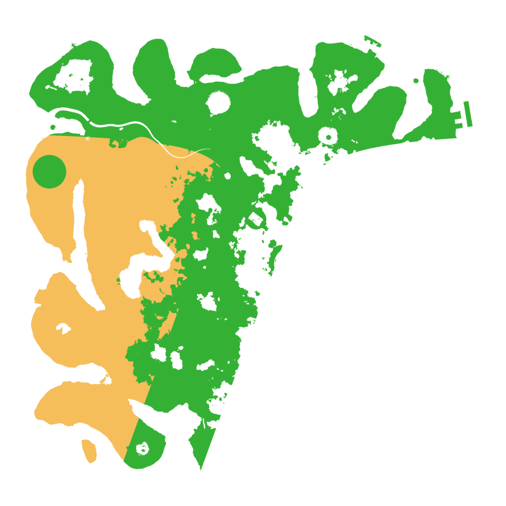Biome Rust Map: Procedural Map, Size: 4000, Seed: 968175