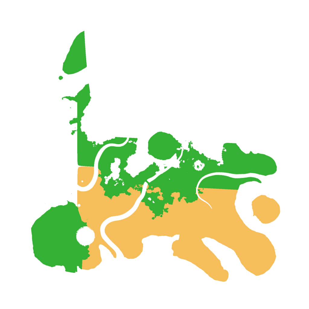 Biome Rust Map: Procedural Map, Size: 3000, Seed: 1422763715