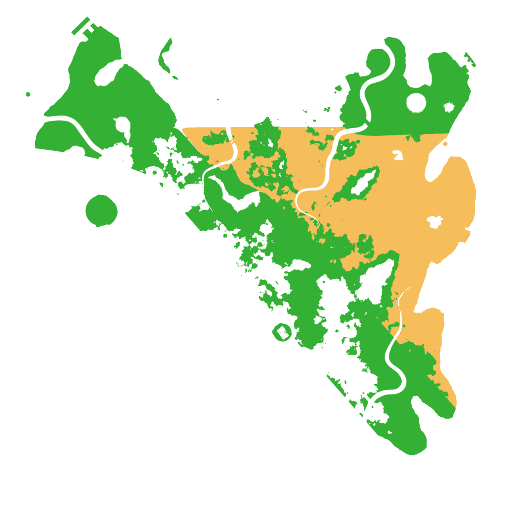 Biome Rust Map: Procedural Map, Size: 4550, Seed: 1778824660