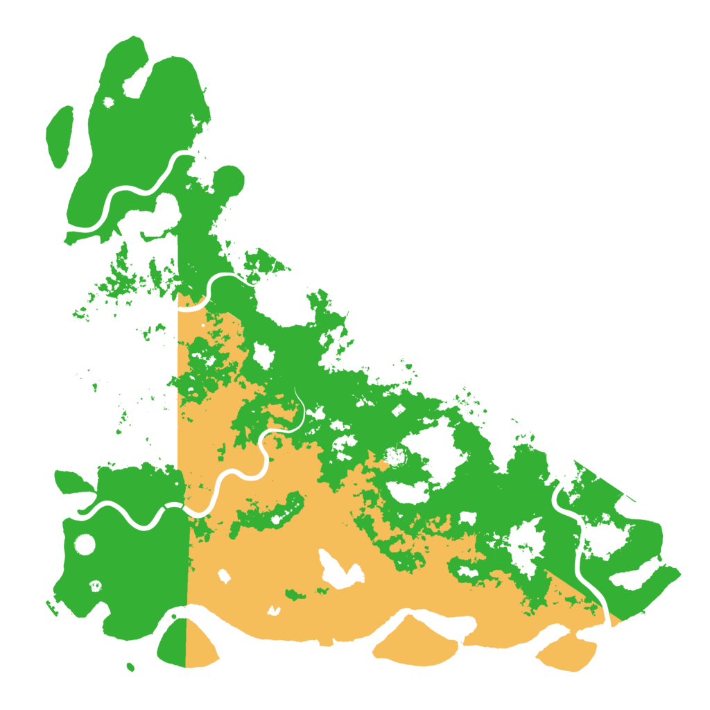 Biome Rust Map: Procedural Map, Size: 6000, Seed: 67941929