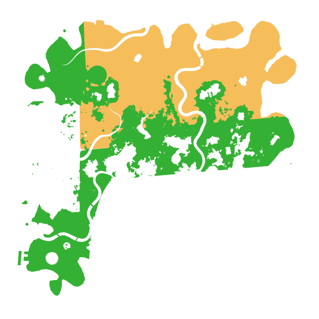 Biome Rust Map: Procedural Map, Size: 4500, Seed: 224453908