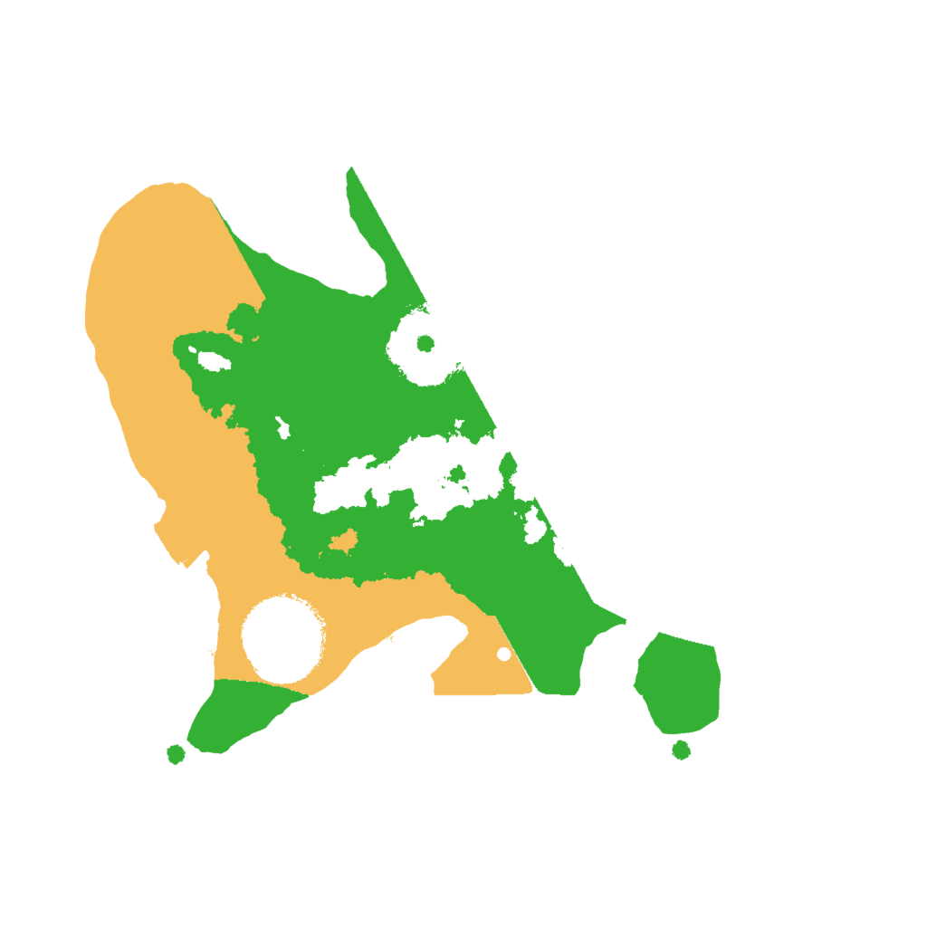 Biome Rust Map: Procedural Map, Size: 2000, Seed: 1252632166