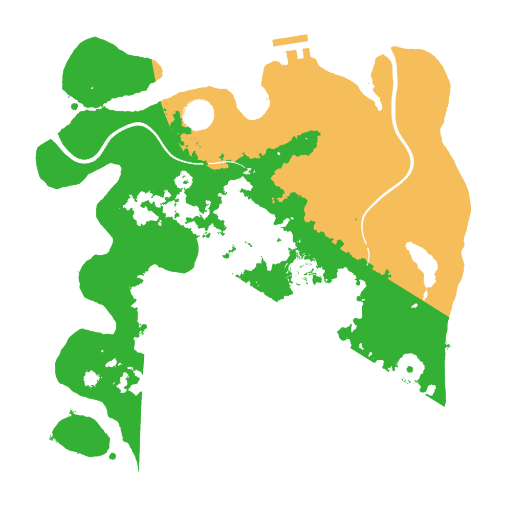 Biome Rust Map: Procedural Map, Size: 3000, Seed: 1767263008