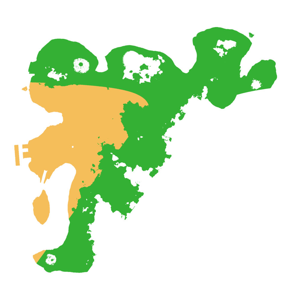 Biome Rust Map: Procedural Map, Size: 3000, Seed: 19791296