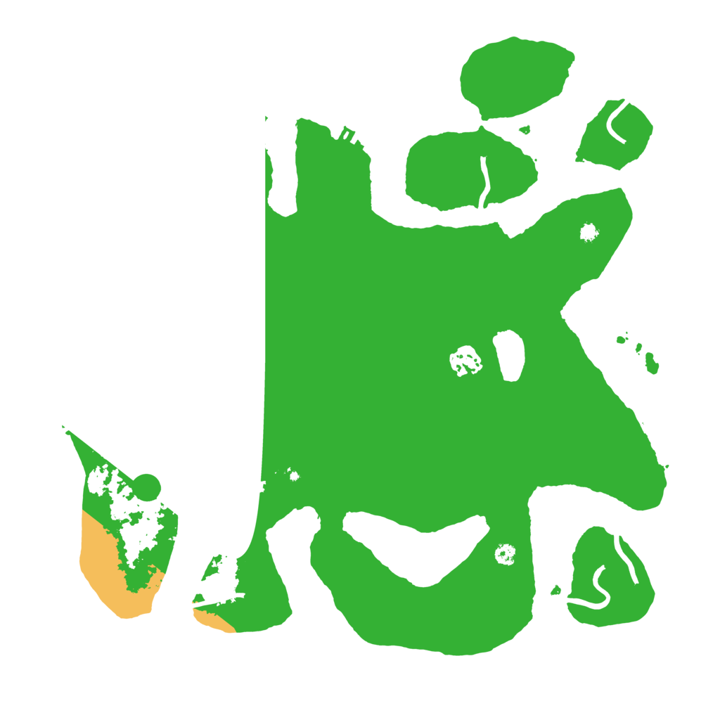 Biome Rust Map: Procedural Map, Size: 3500, Seed: 473399048