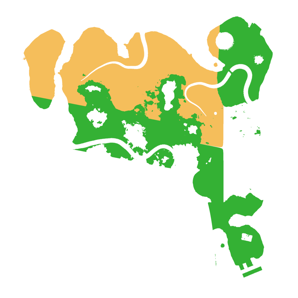 Biome Rust Map: Procedural Map, Size: 2999, Seed: 6738