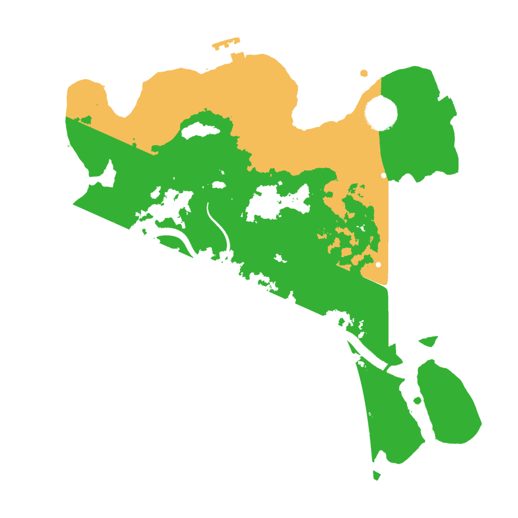 Biome Rust Map: Procedural Map, Size: 2800, Seed: 500