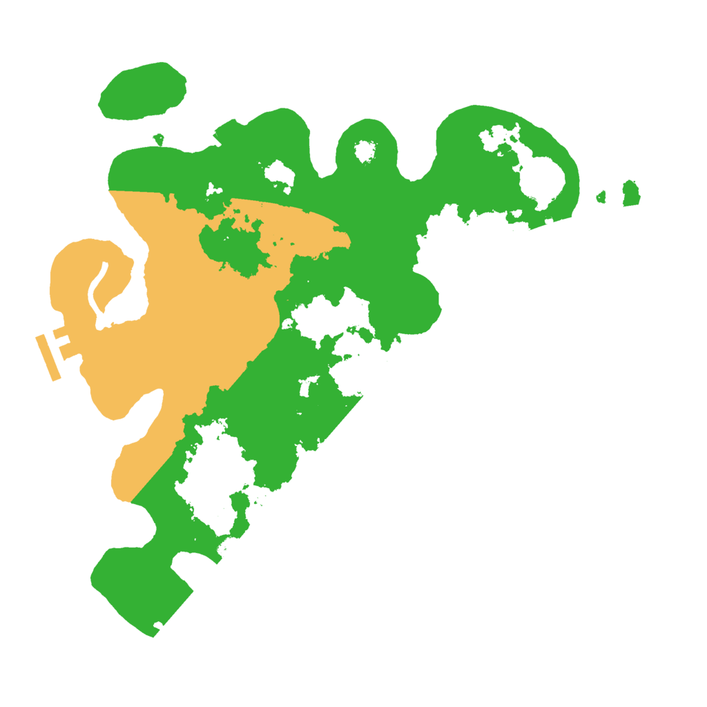 Biome Rust Map: Procedural Map, Size: 3000, Seed: 1214232476