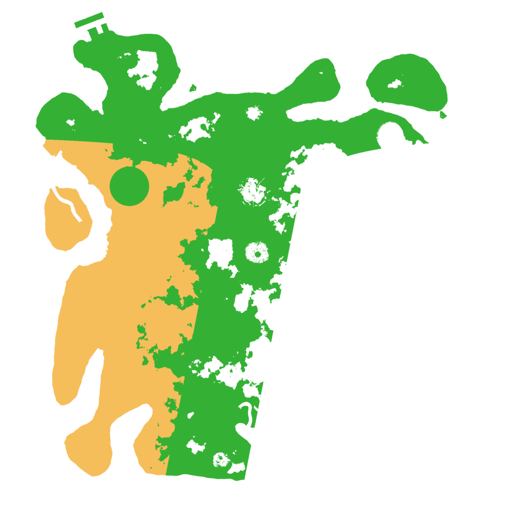 Biome Rust Map: Procedural Map, Size: 3500, Seed: 1816616939