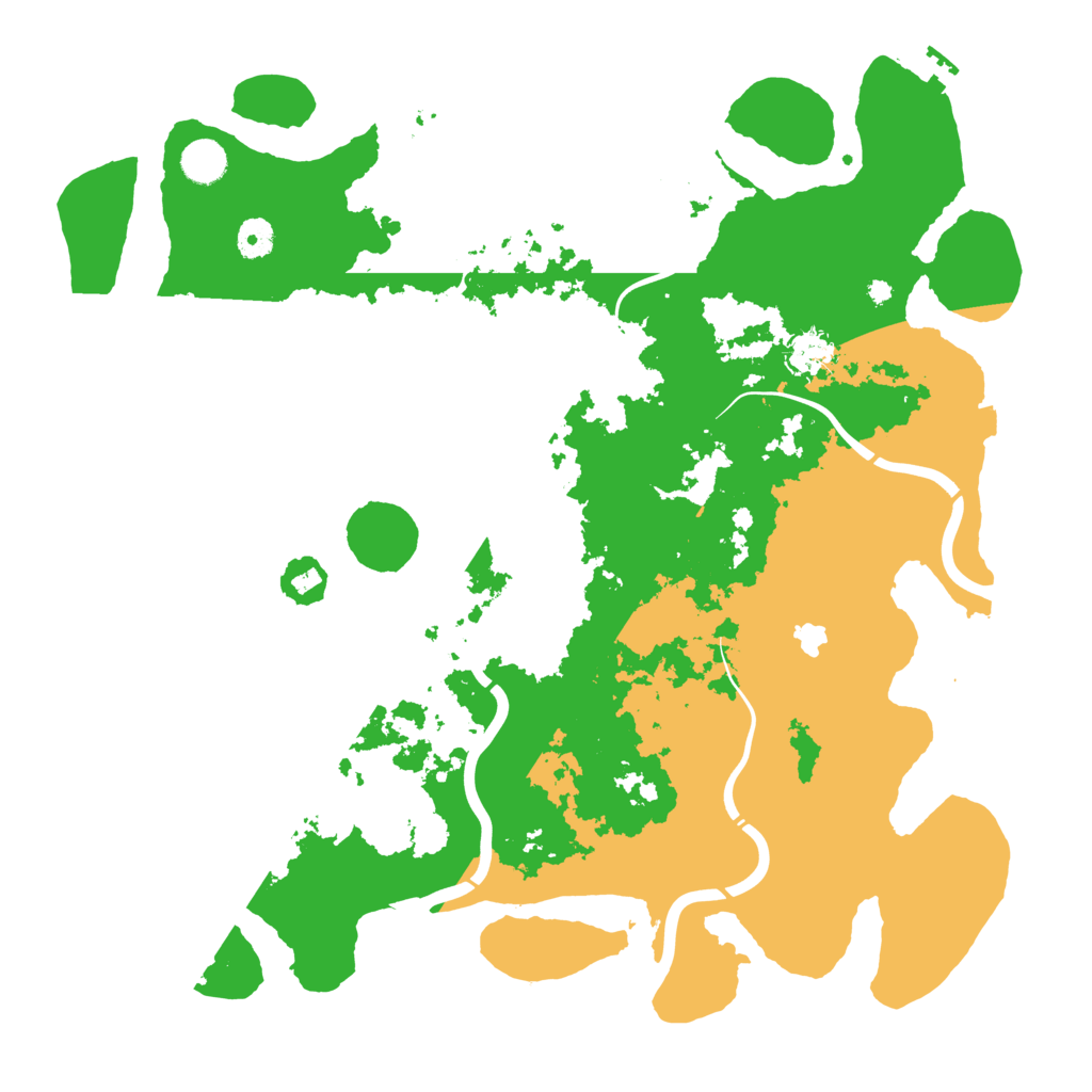 Biome Rust Map: Procedural Map, Size: 4250, Seed: 255043809