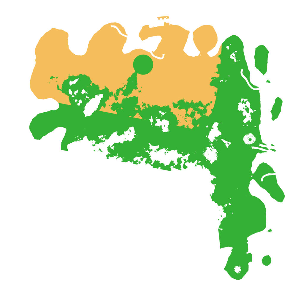 Biome Rust Map: Procedural Map, Size: 4000, Seed: 646362