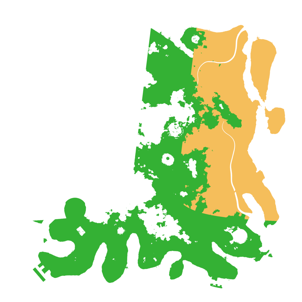 Biome Rust Map: Procedural Map, Size: 3750, Seed: 311637701