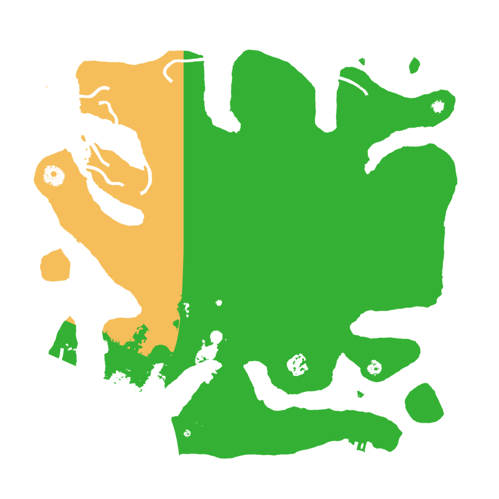 Biome Rust Map: Procedural Map, Size: 3600, Seed: 875024