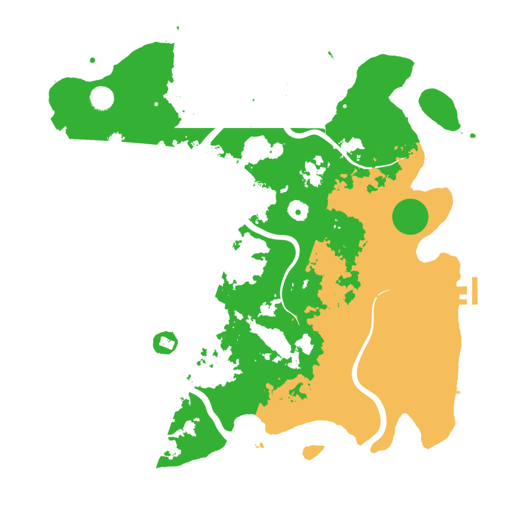 Biome Rust Map: Procedural Map, Size: 3750, Seed: 2090142685