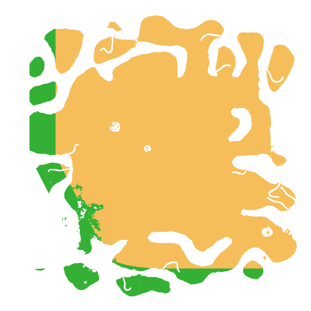 Biome Rust Map: Procedural Map, Size: 4500, Seed: 613367