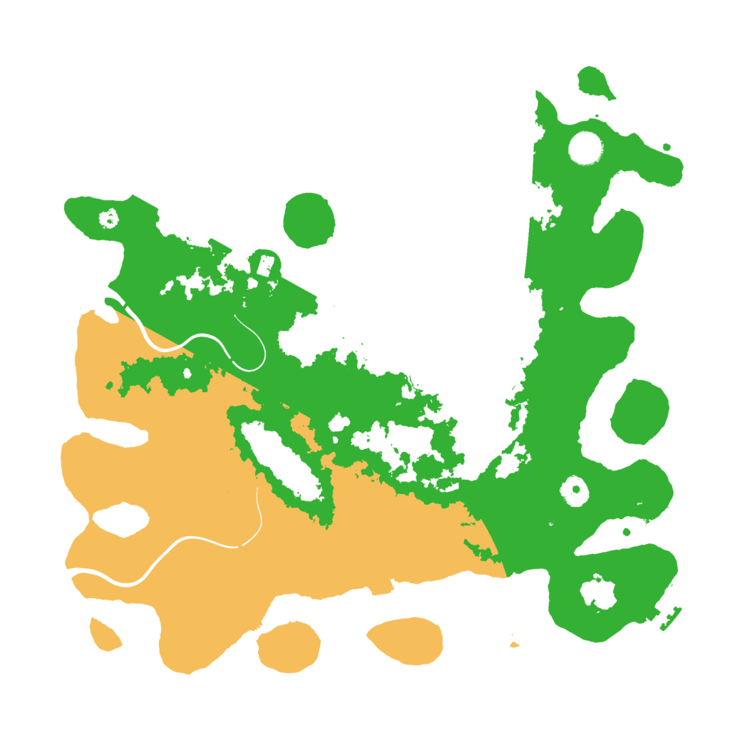 Biome Rust Map: Procedural Map, Size: 3800, Seed: 456976845