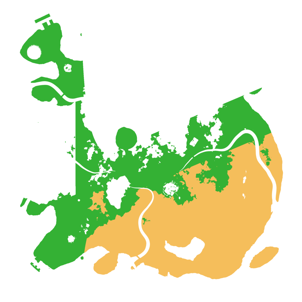Biome Rust Map: Procedural Map, Size: 3750, Seed: 1620290393