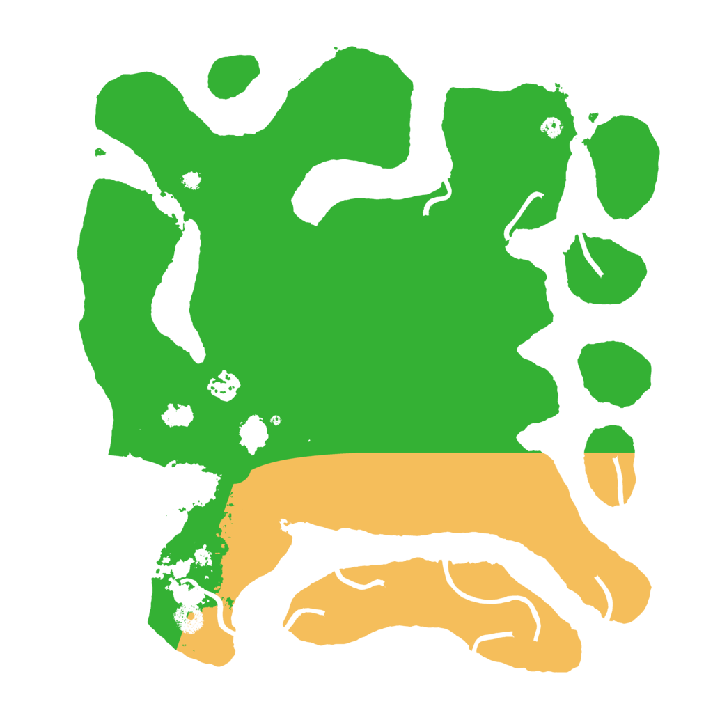 Biome Rust Map: Procedural Map, Size: 3600, Seed: 567899