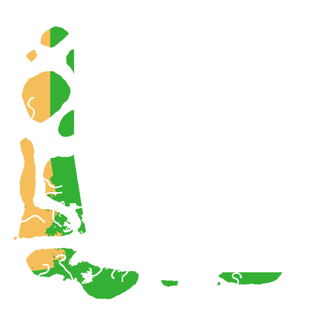 Biome Rust Map: Procedural Map, Size: 4500, Seed: 852738422