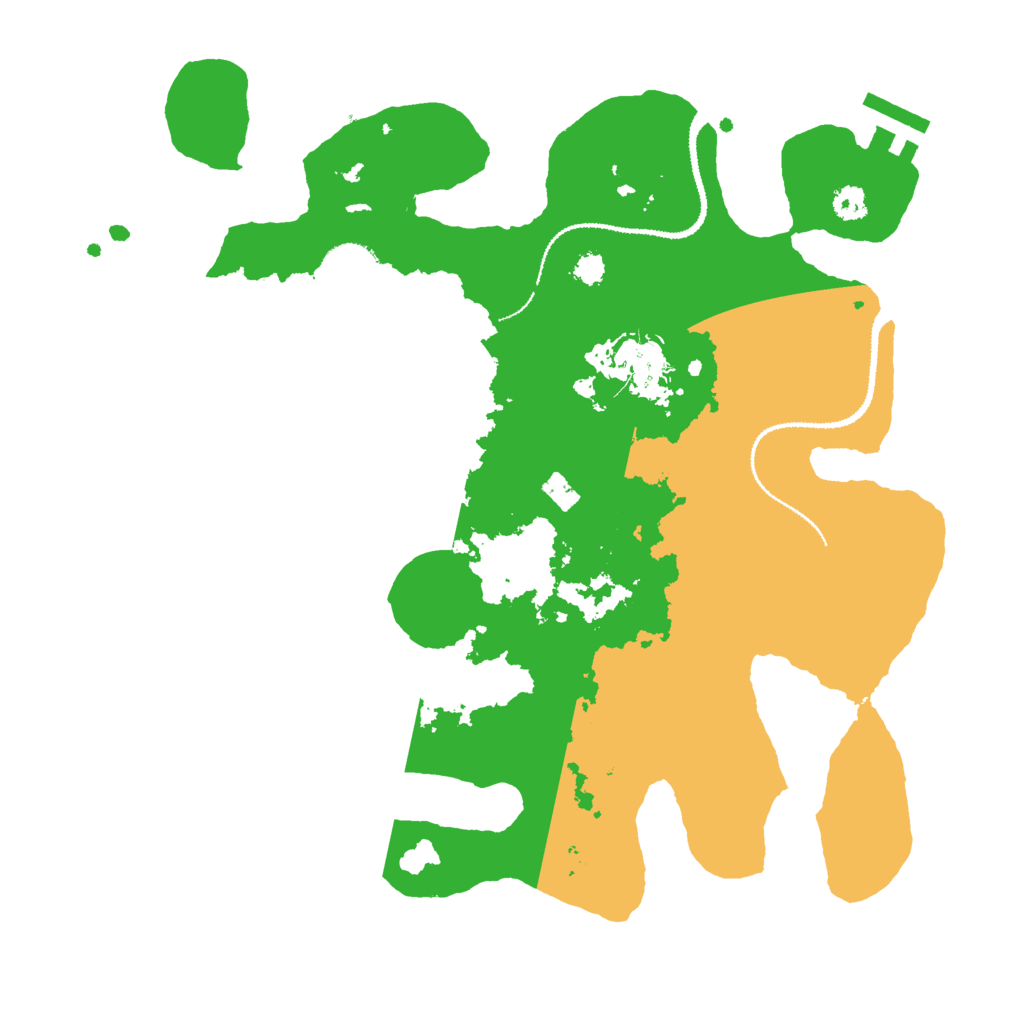 Biome Rust Map: Procedural Map, Size: 3000, Seed: 805025423