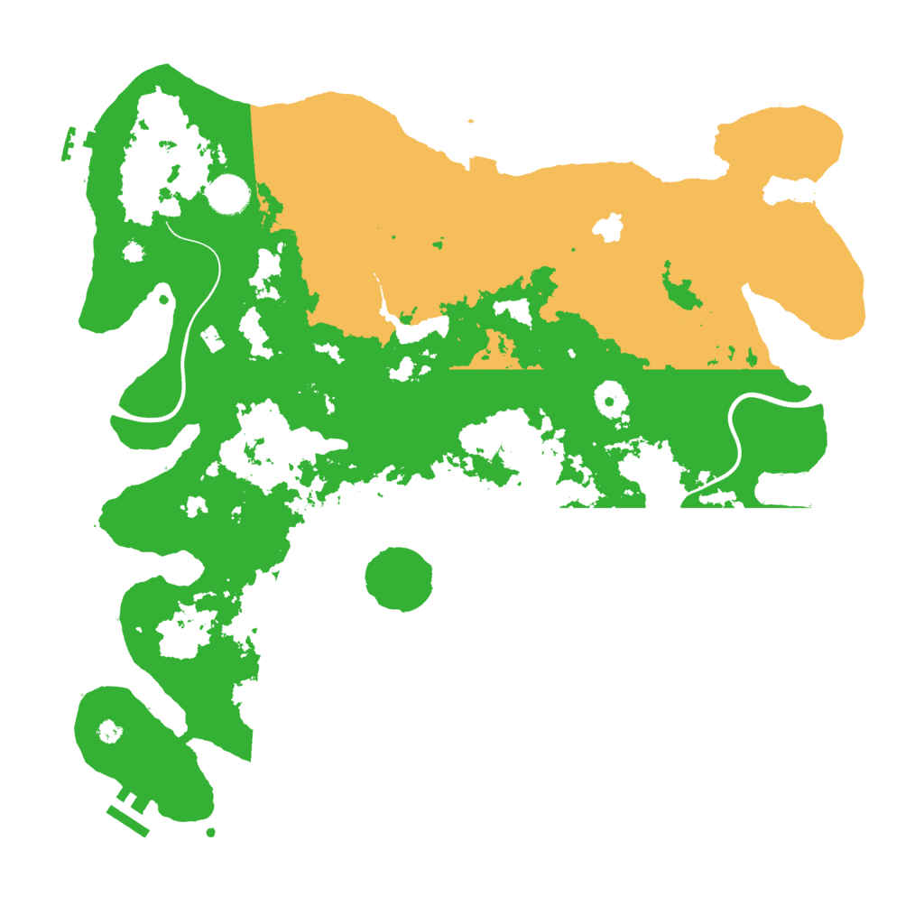 Biome Rust Map: Procedural Map, Size: 4000, Seed: 771413