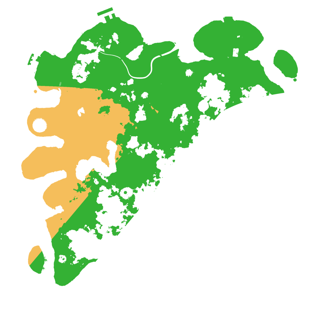 Biome Rust Map: Procedural Map, Size: 4000, Seed: 767408