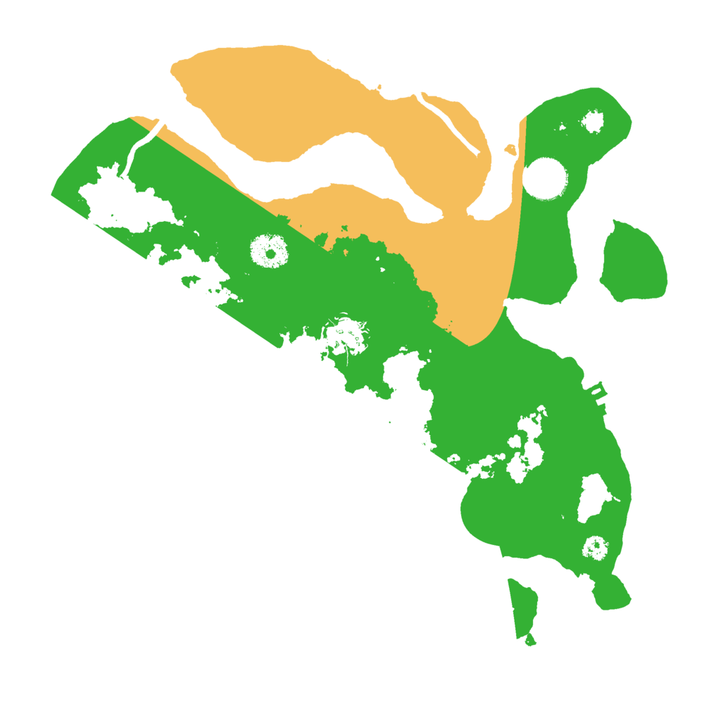 Biome Rust Map: Procedural Map, Size: 3000, Seed: 1239808367