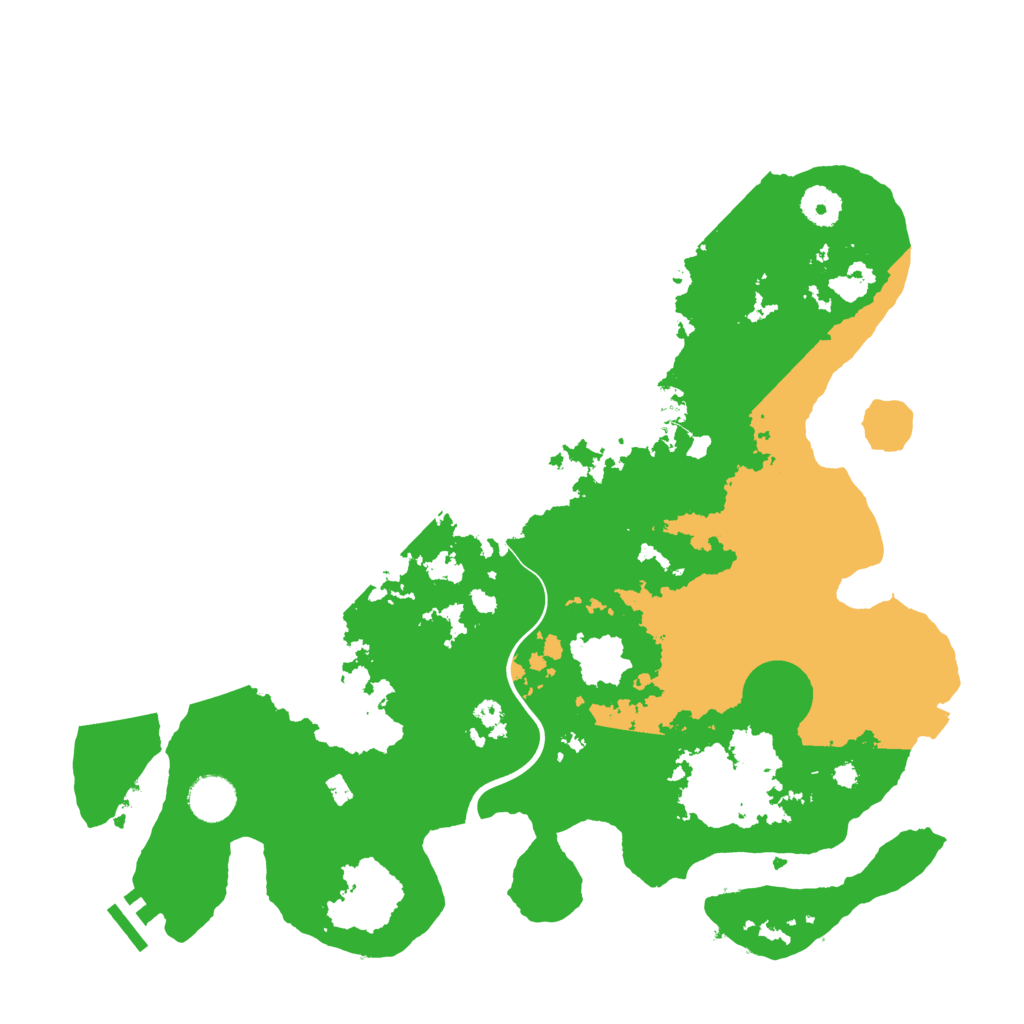 Biome Rust Map: Procedural Map, Size: 3850, Seed: 615167143