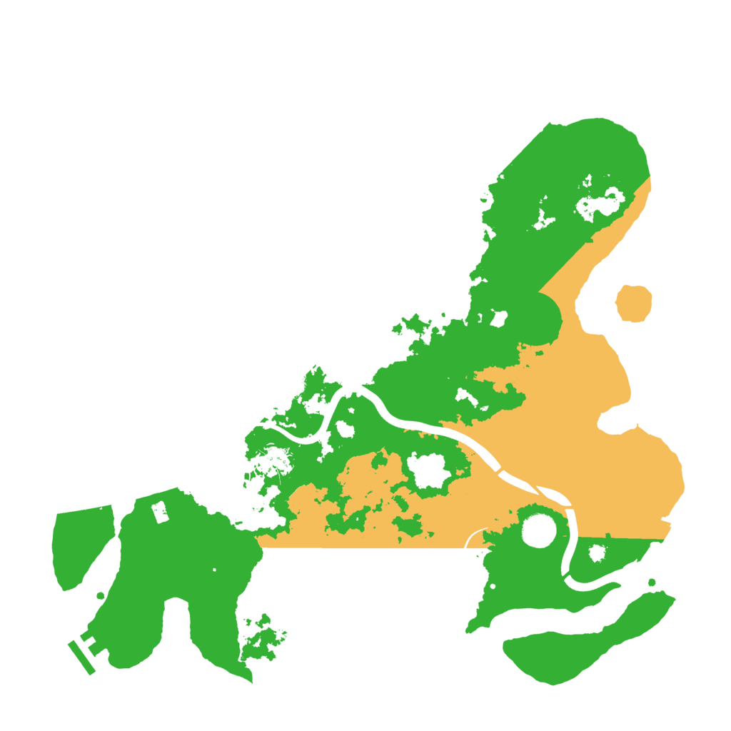 Biome Rust Map: Procedural Map, Size: 3850, Seed: 615167143