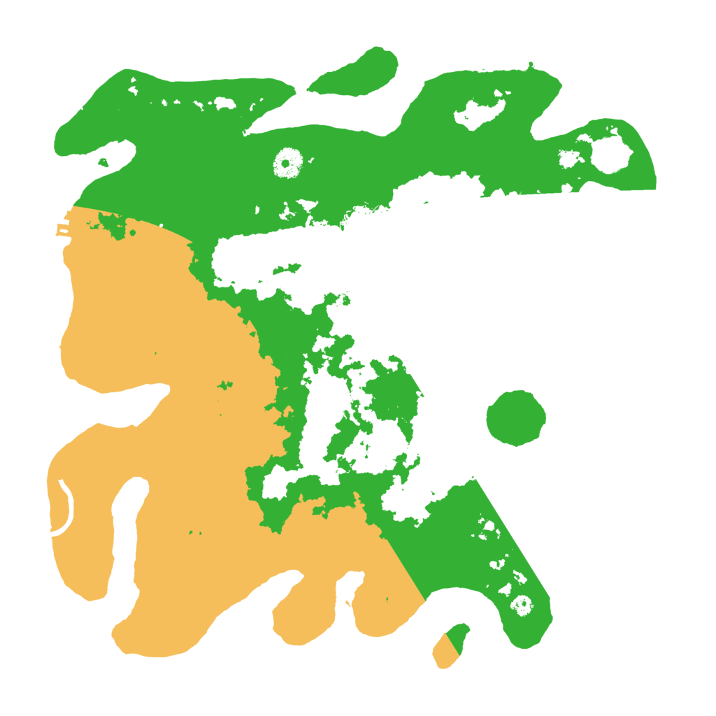 Biome Rust Map: Procedural Map, Size: 3600, Seed: 1148112400