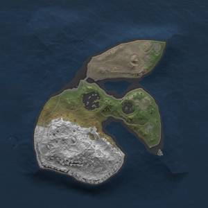 Thumbnail Rust Map: Procedural Map, Size: 1700, Seed: 2147483647, 3 Monuments