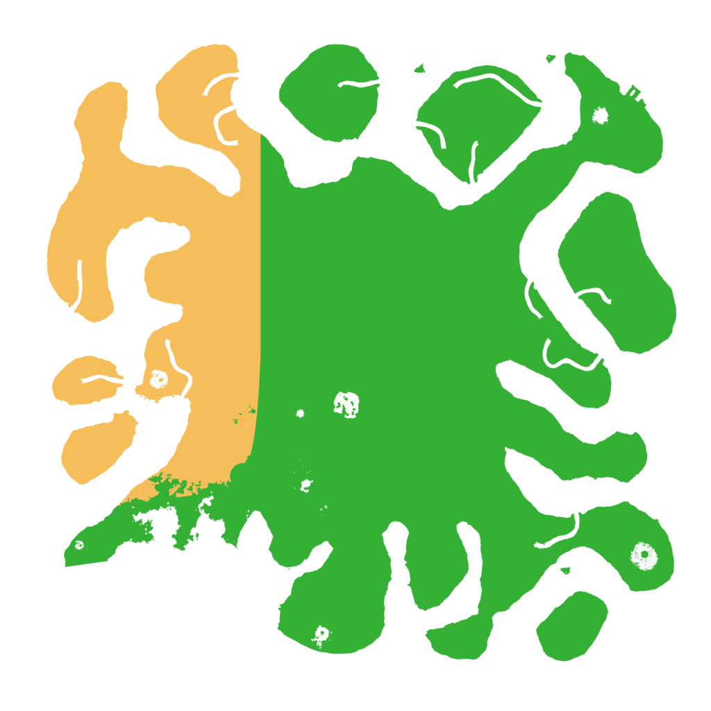 Biome Rust Map: Procedural Map, Size: 4000, Seed: 821618