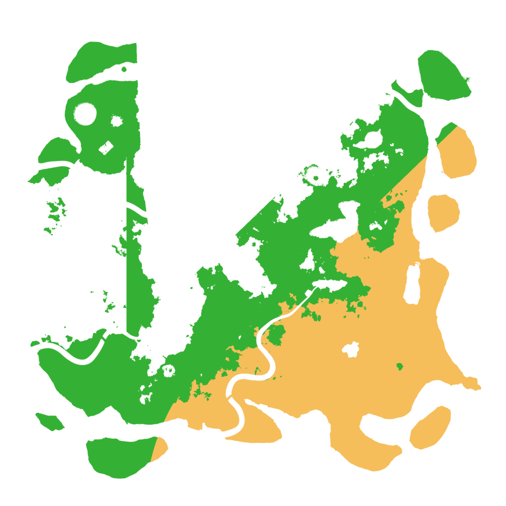 Biome Rust Map: Procedural Map, Size: 4000, Seed: 41167642