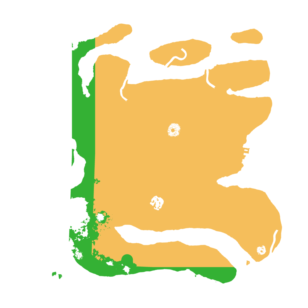 Biome Rust Map: Procedural Map, Size: 3500, Seed: 2119522