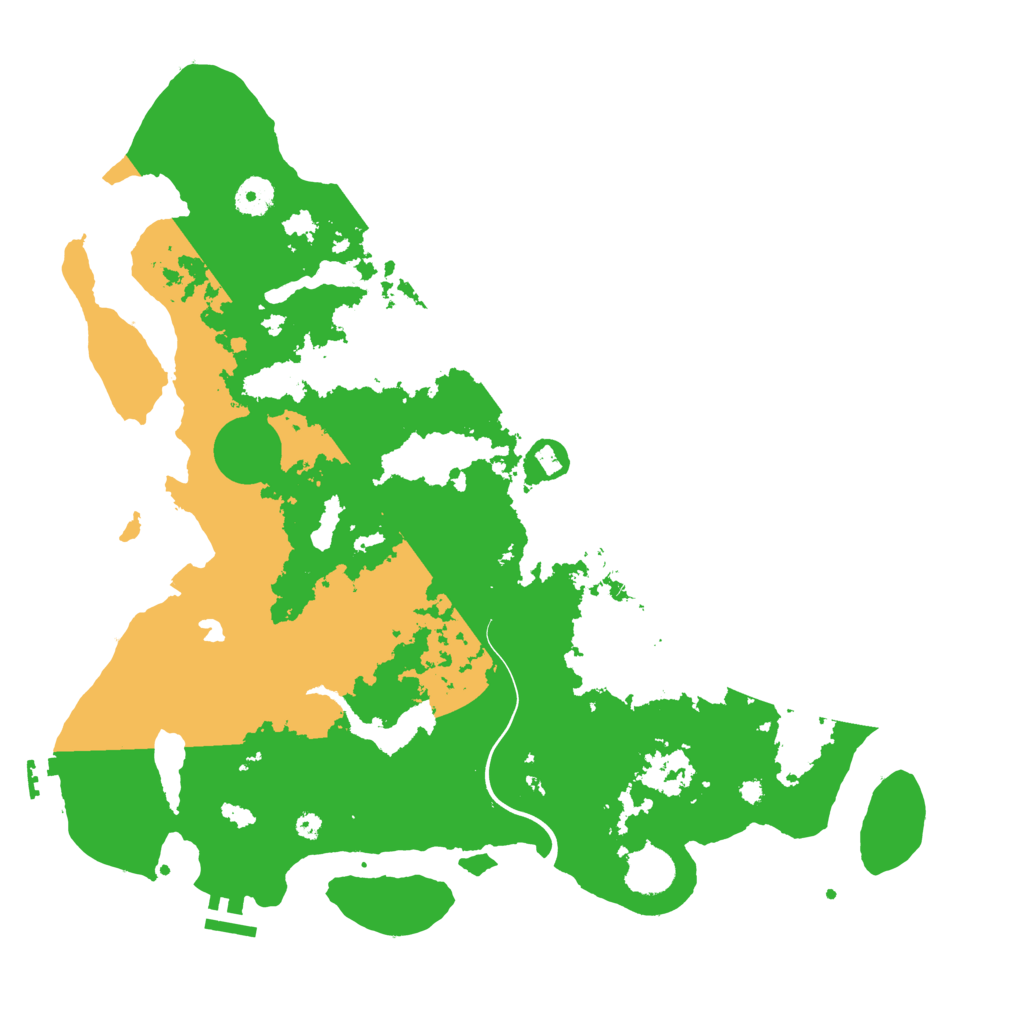 Biome Rust Map: Procedural Map, Size: 4000, Seed: 983503